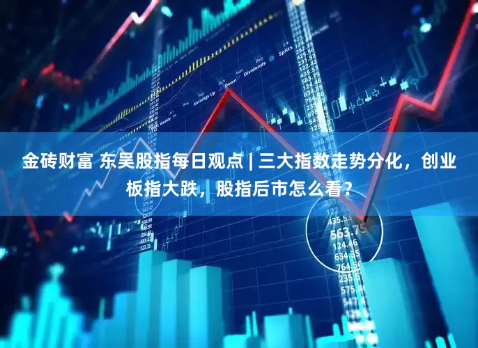 金砖财富 东吴股指每日观点 | 三大指数走势分化，创业板指大跌，股指后市怎么看？